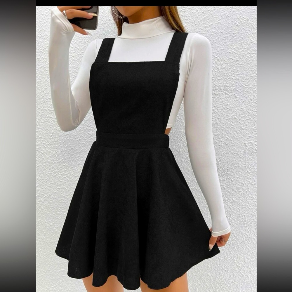 SHEIN Overall Dress NWOT